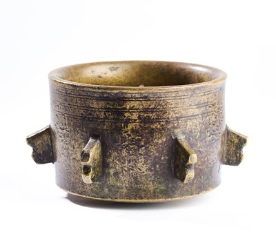 Lot 187 - A BRONZE MORTAR, ANDALUCIA, SOUTHERN SPAIN, 13TH/14TH CENTURY