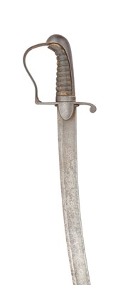 Lot 722 - A 1796 PATTERN LIGHT CAVALRY OFFICER'S SWORD