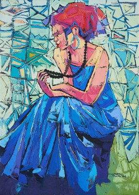 Lot 504 - EVUARHERHE UFUOMA (NIGERIAN B.1969)