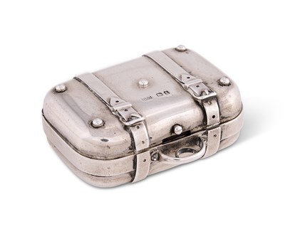 Lot 269 - A VICTORIAN SILVER NOVELTY SEWING NECESSAIRE, S. MORDAN & CO., LONDON, 1874