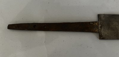 Lot 504 - A LARGE CHINESE TWO-HAND SWORD (SHUANG SHOU DAO), QING DYNASTY, 19TH CENTURY