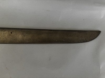 Lot 504 - A LARGE CHINESE TWO-HAND SWORD (SHUANG SHOU DAO), QING DYNASTY, 19TH CENTURY
