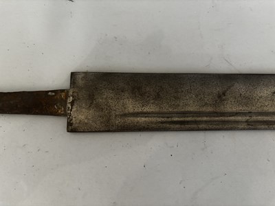 Lot 504 - A LARGE CHINESE TWO-HAND SWORD (SHUANG SHOU DAO), QING DYNASTY, 19TH CENTURY