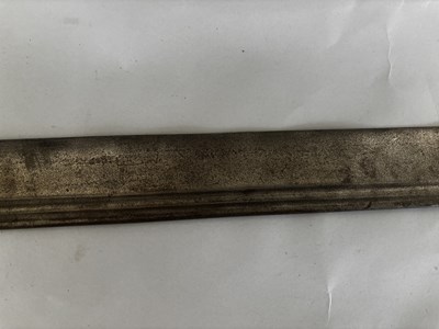 Lot 504 - A LARGE CHINESE TWO-HAND SWORD (SHUANG SHOU DAO), QING DYNASTY, 19TH CENTURY