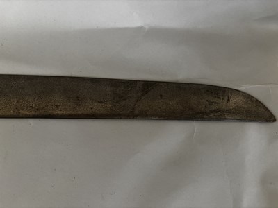Lot 504 - A LARGE CHINESE TWO-HAND SWORD (SHUANG SHOU DAO), QING DYNASTY, 19TH CENTURY