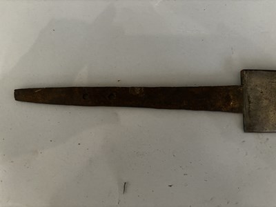 Lot 504 - A LARGE CHINESE TWO-HAND SWORD (SHUANG SHOU DAO), QING DYNASTY, 19TH CENTURY