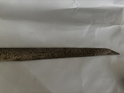Lot 503 - A CHINESE TWO HANDED SWORD (SHUANG SHOU DAO), QING DYNASTY, 19TH CENTURY