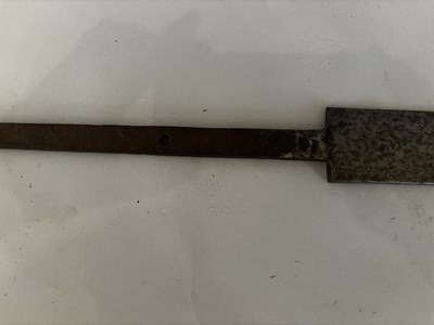 Lot 503 - A CHINESE TWO HANDED SWORD (SHUANG SHOU DAO), QING DYNASTY, 19TH CENTURY
