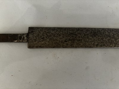 Lot 503 - A CHINESE TWO HANDED SWORD (SHUANG SHOU DAO), QING DYNASTY, 19TH CENTURY