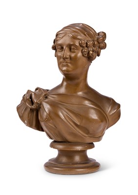 Lot 531 - LUCIUS GAHAGAN (1773-1855): BUST OF A LADY, CIRCA 1825