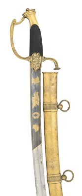 Lot 171 - A FRENCH NAPOLEONIC INFANTRY OFFICER’S SABRE SIGNED PIRMET A PARIS, EARLY 19TH CENTURY