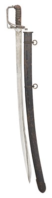 Lot 190 - A VERY RARE CAVALRY OFFICER’S SWORD OF THE EAST INDIA COMPANY BOMBAY REGIMENT LIGHT CAVALRY