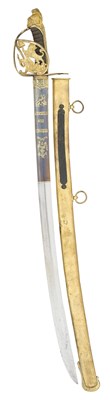 Lot 162 - A RARE FRENCH VARIANT VOLUNTEER OFFICER’S SABRE OF THE GARDE NATIONALE, LATE 18TH CENTURY