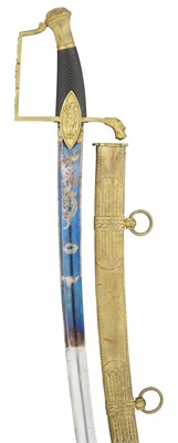 Lot 169 - A FRENCH NAPOLEONIC LIGHT CAVALRY OFFICER’S SABRE, EARLY 19TH CENTURY