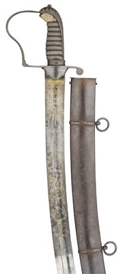 Lot 186 - A 1796 PATTERN EAST INDA COMPANY LIGHT CAVALRY OFFICER’S SWORD, LATE 18TH CENTURY