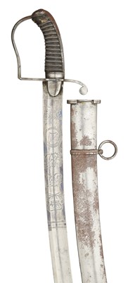 Lot 184 - THE 1796 PATTERN LIGHT CAVALRY OFFICER’S SWORD OF WILLIAM ELLIOTT OF BORTWICKBRAE