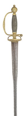 Lot 156 - AN ORMOLU-HILTED SMALL-SWORD, MID-18TH CENTURY, PROBABLY ENGLISH