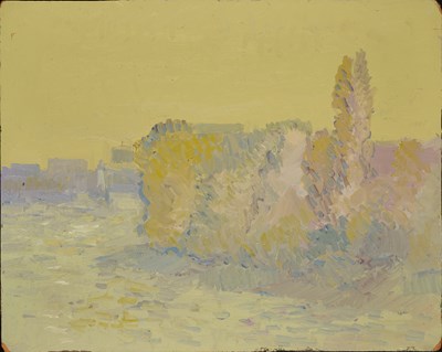 Lot 277 - BERNARD MYERS (BRITISH 1925-2007)