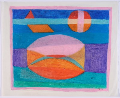 Lot 253 - BERNARD MYERS (BRITISH 1925-2007)