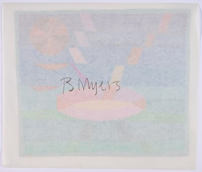 Lot 253 - BERNARD MYERS (BRITISH 1925-2007)