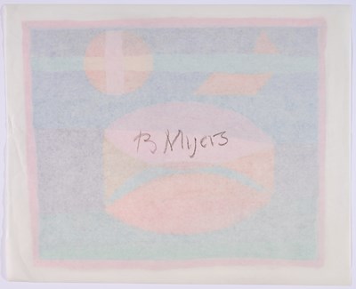 Lot 253 - BERNARD MYERS (BRITISH 1925-2007)