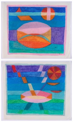 Lot 253 - BERNARD MYERS (BRITISH 1925-2007)