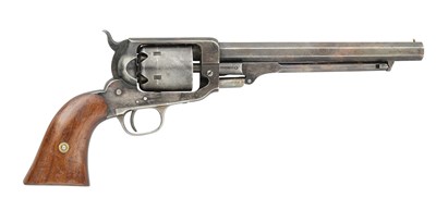 Lot 425 - AN AMERICAN WHITNEY SECOND MODEL (3RD TYPE) PERCUSSION SIX-SHOT POCKET REVOLVER, NO. 23532