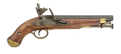 Lot 337 - A WILLIAM IV 16 BORE NEW LAND PATTERN SERVICE PISTOL, CIRCA 1835