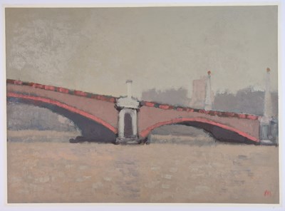 Lot 287 - BERNARD MYERS (BRITISH 1925-2007)