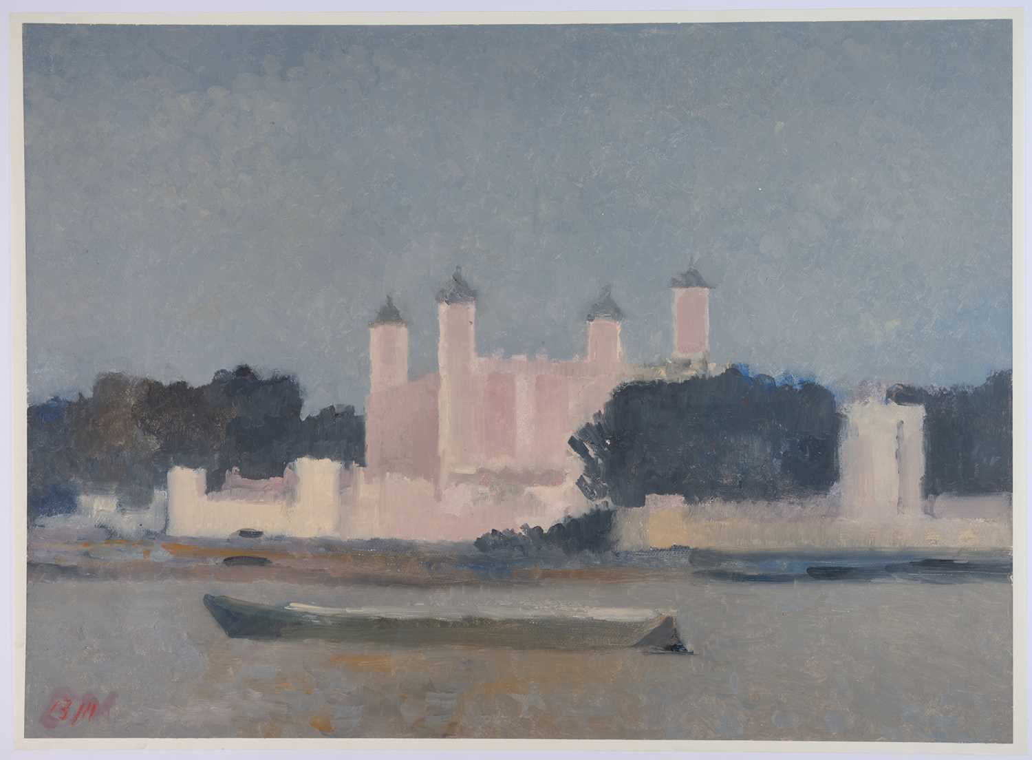 Lot 282 - BERNARD MYERS (BRITISH 1925-2007)