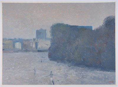 Lot 232 - BERNARD MYERS (BRITISH 1925-2007)