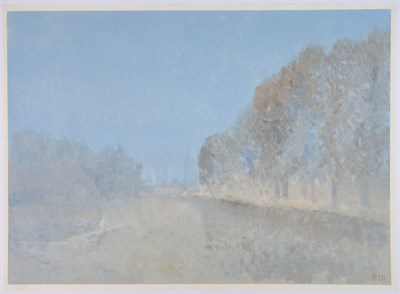 Lot 296 - BERNARD MYERS (BRITISH 1925-2007)