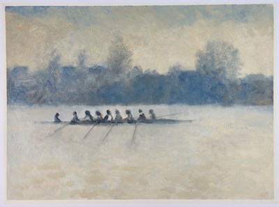 Lot 231 - BERNARD MYERS (BRITISH 1925-2007)