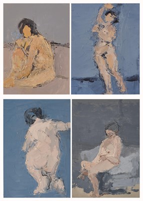 Lot 275 - BERNARD MYERS (BRITISH 1925-2007)