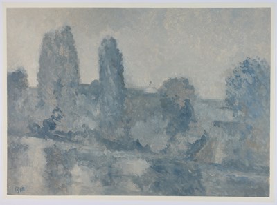 Lot 216 - BERNARD MYERS (BRITISH 1925-2007)