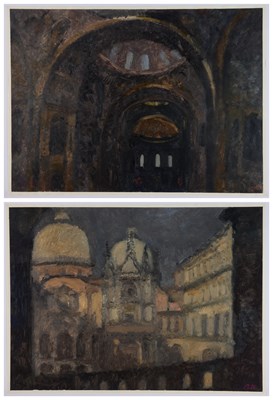 Lot 233 - BERNARD MYERS (BRITISH 1925-2007)