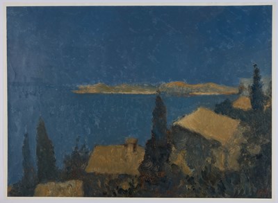 Lot 236 - BERNARD MYERS (BRITISH 1925-2007)