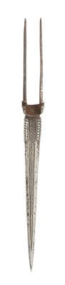 Lot 5 - A RARE INDIAN BAYONET, 19TH CENTURY