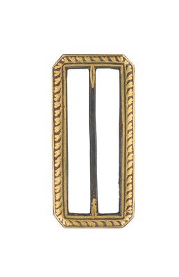 Lot 13 - TWO NORTH INDIAN IRON BELT BUCKLES, 19TH CENTURY