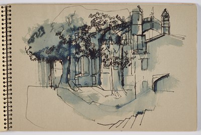 Lot 263 - BERNARD MYERS (BRITISH 1925-2007)