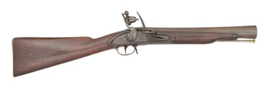 Lot 751 - A COMPOSITE FLINTLOCK BLUNDERBUSS, BIRMINGHAM PROOF MARKS, 19TH CENTURY
