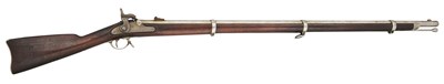Lot 320 - AN AMERICAN .58 PERCUSSION 1861 MODEL MILITARY RIFLE MUSKET, DATED 1864
