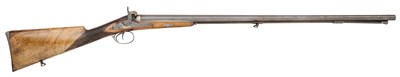 Lot 346 - A FRENCH 18 BORE PERCUSSION D.B. SPORTING GUN SIGNED CONIER A STRASBOURG, MID-19TH CENTURY