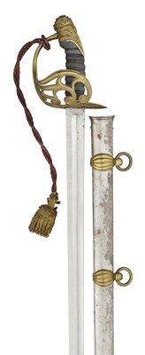 Lot 195 - AN 1834 PATTERN ROYAL HORSE GUARDS OFFICER’S SWORD, BY HAMBURGER, ROGERS & CO.