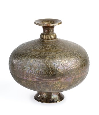 Lot 440 - A WATER VESSEL (CAMBU), PROBABLY VARANASI, INDIA, CIRCA 1900