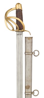 Lot 716 - A SWORD IN FRENCH MODEL AN XI STYLE, DATED 1813
