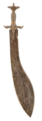 Lot 644 - A COMPOSITE INDIAN HATCHET, 19TH CENTURY