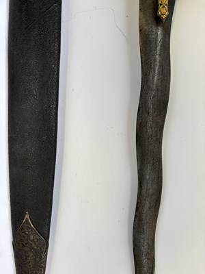 Lot 14 - AN INDIAN TULWAR, THE HILT 18TH CENTURY