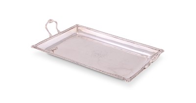 Lot 221 - A GEORGE III SILVER BACON DISH, JOHN PAYNE, LONDON, 1771