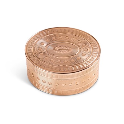 Lot 288 - A GOLD SMALL SNUFF BOX, UNMARKED, PROBABLY SWISS, CIRCA 1800